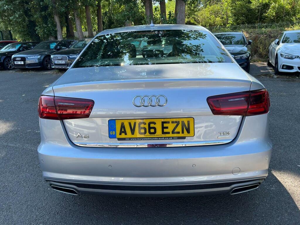 Audi A6 Saloon 2.0 Tdi Ultra S Line S Tronic Euro 6 Ss Silver #6