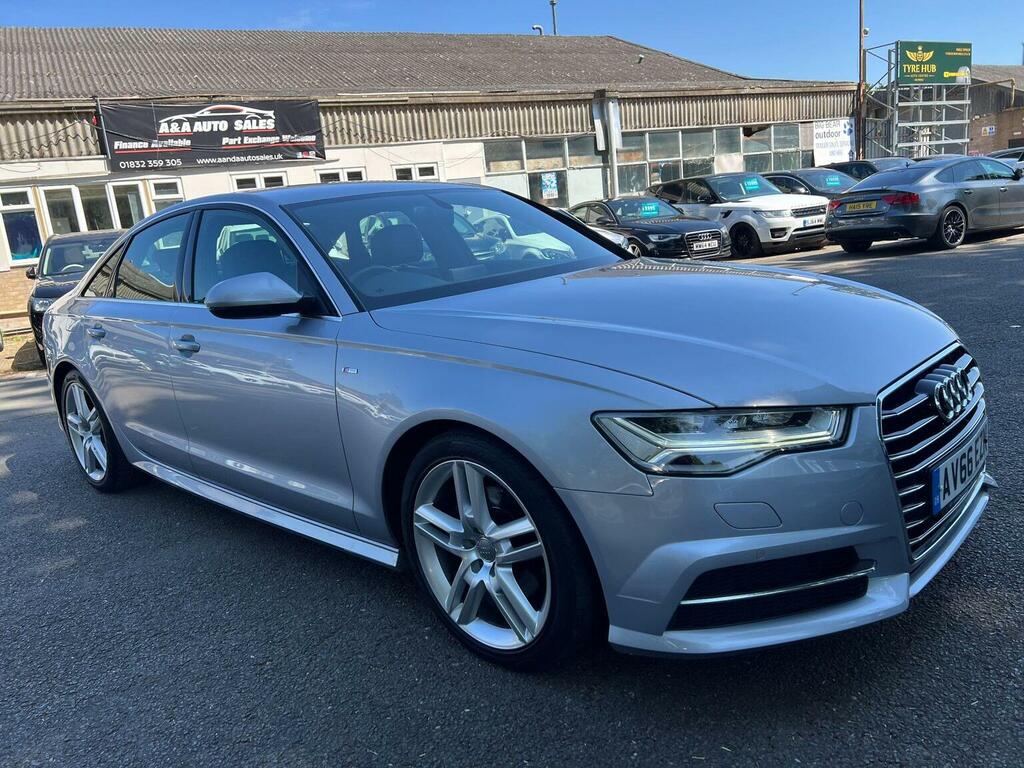 Audi A6 Saloon 2L S Line White #14