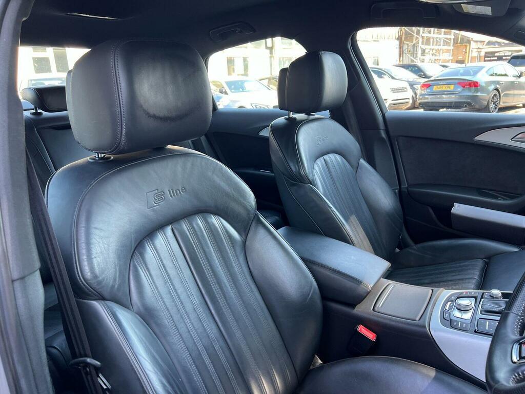 Audi A6 Saloon 2L S Line White #26