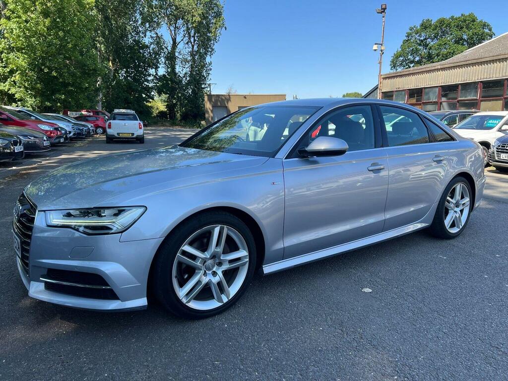 Audi A6 Saloon 2L S Line White #13