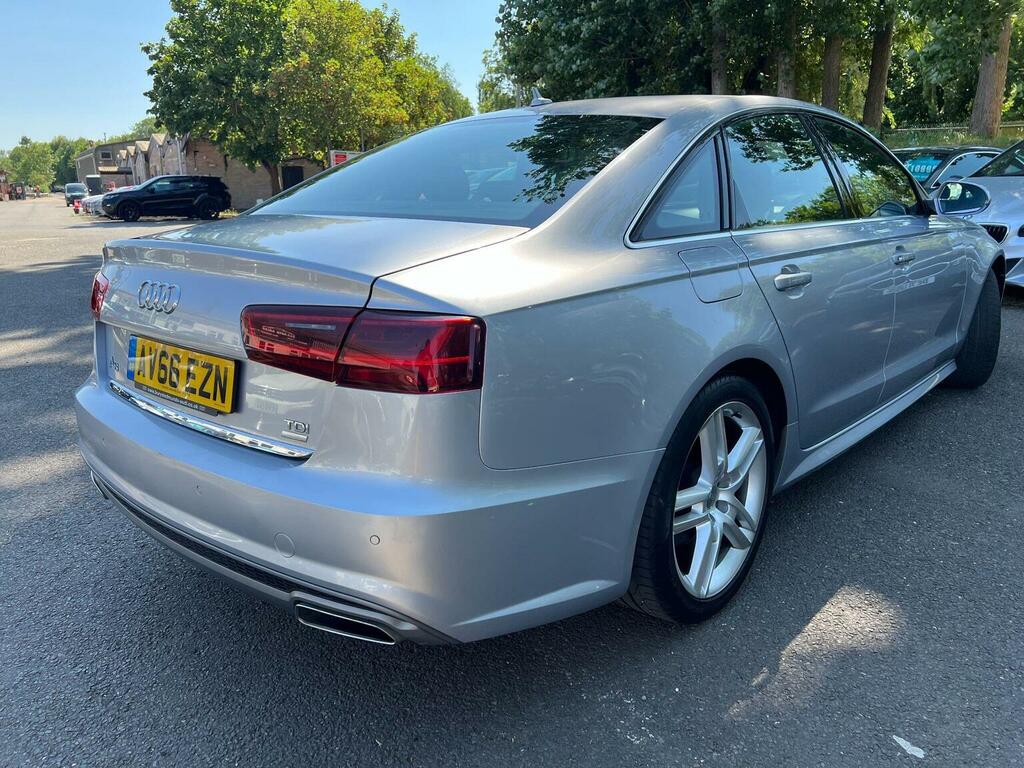 Audi A6 Saloon 2.0 Tdi Ultra S Line S Tronic Euro 6 Ss Silver #5