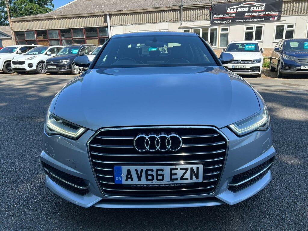 Audi A6 Saloon 2.0 Tdi Ultra S Line S Tronic Euro 6 Ss Silver #2