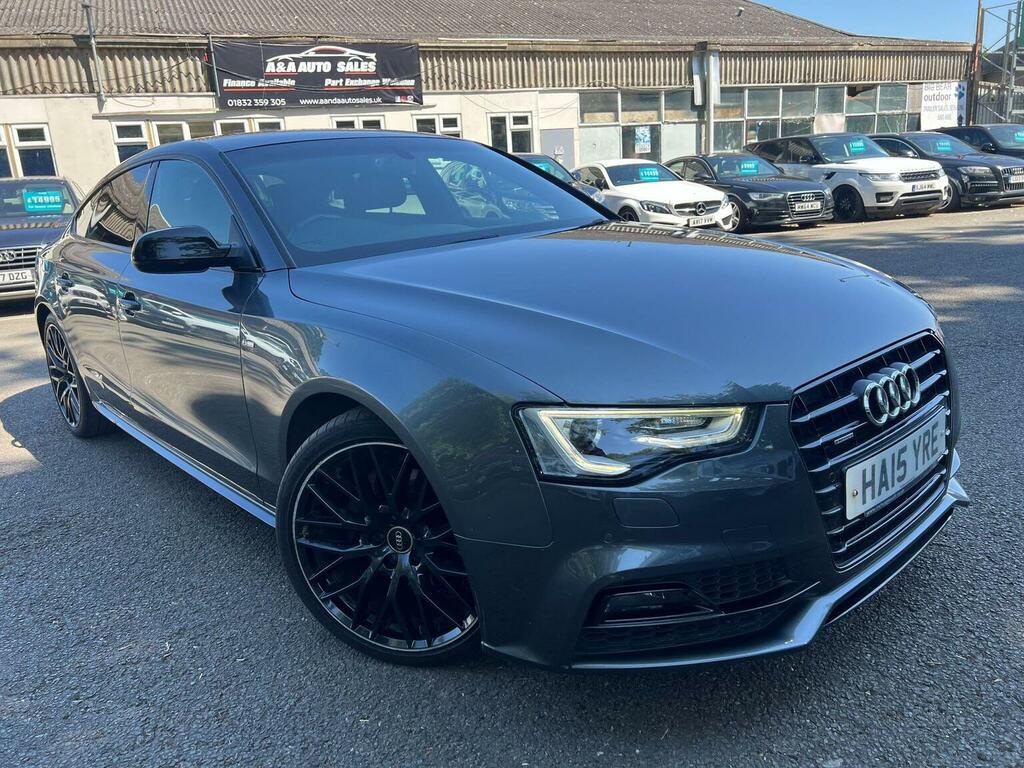 Audi A5 3.0 Tdi V6 Black Edition Plus Sportback S Tronic Q Grey #3