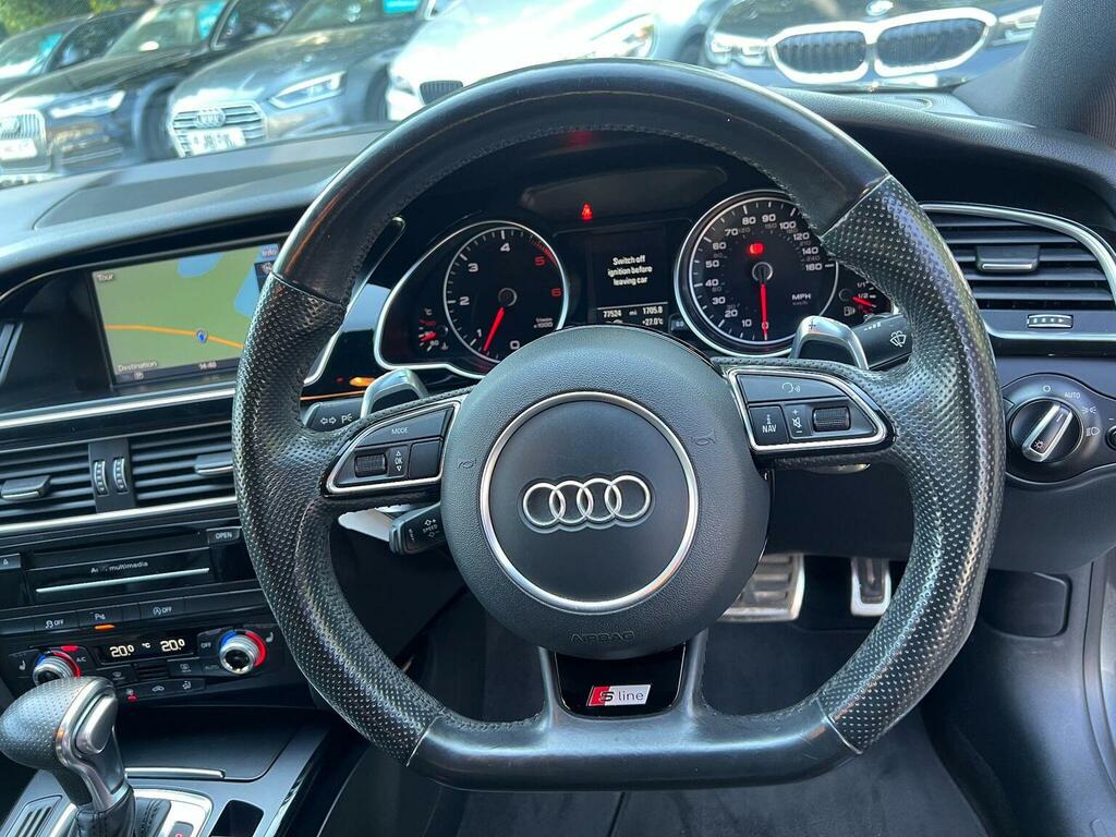 Audi A5 2.0 Tdi Black Edition Plus 177 Bhp Blue #44