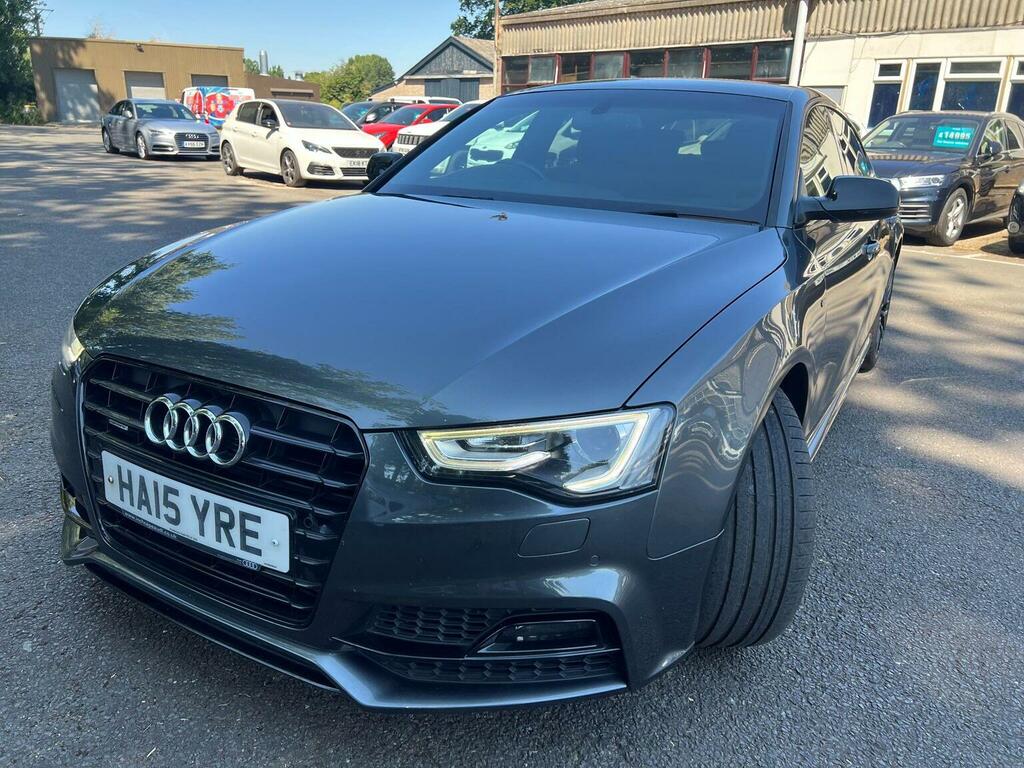 Audi A5 2.0 Tdi Black Edition Plus 177 Bhp Blue #8