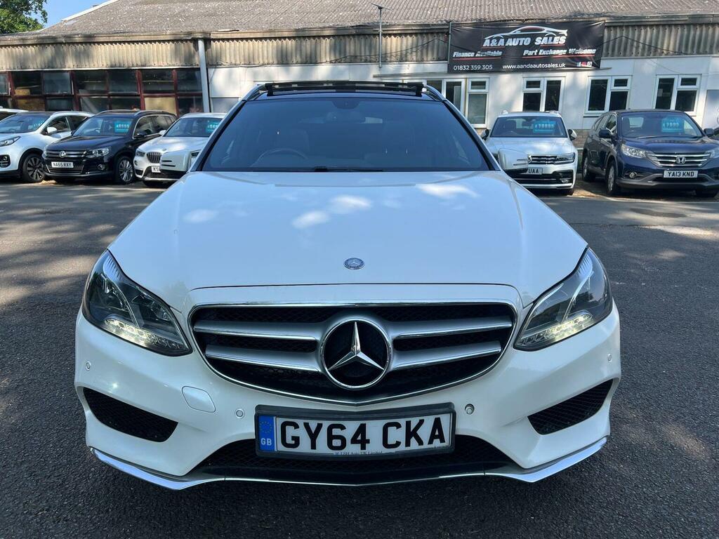 Mercedes-Benz E Class 2.1 E300dh Bluetec Amg Line G-tronic Euro 5 Ss White #2