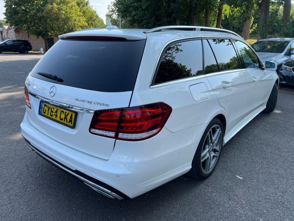 Mercedes-Benz E Class 2.1 E300dh Bluetec Amg Line G-tronic Euro 5 Ss White #6