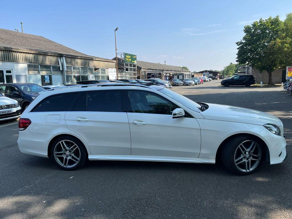 Mercedes-Benz E Class 2.1 E300dh Bluetec Amg Line G-tronic Euro 5 Ss White #5