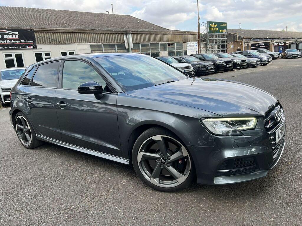 Audi S3 2.0 Tfsi Black Edition Sportback S Tronic Quattro Grey #4