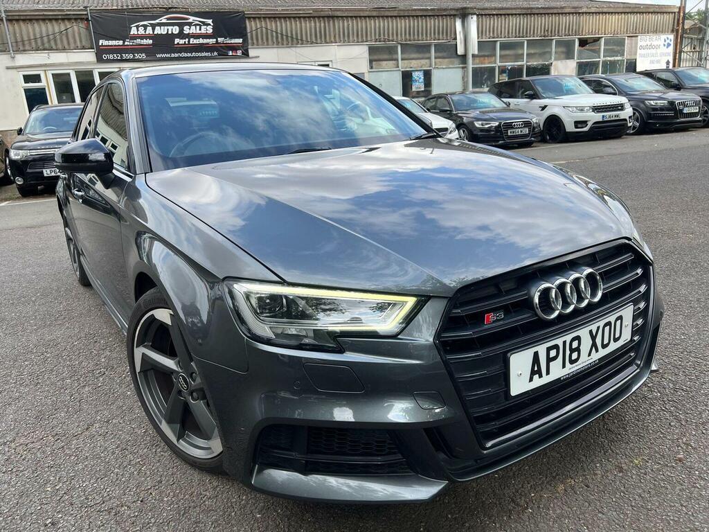 Audi S3 2.0 Tfsi Black Edition Sportback S Tronic Quattro Grey