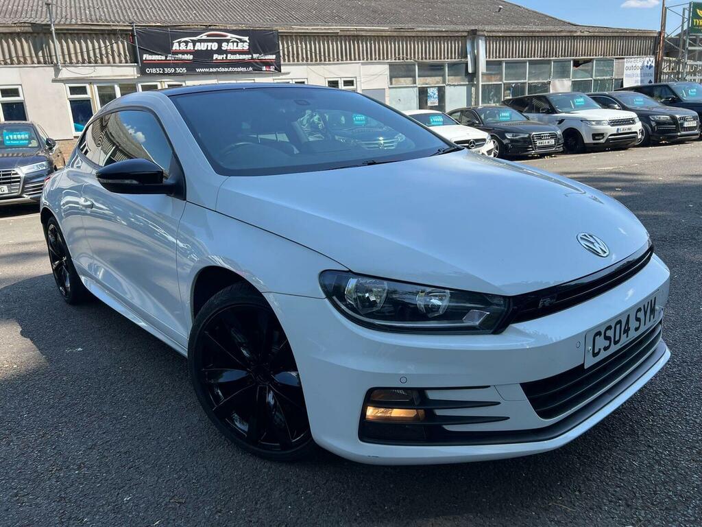 Volkswagen Scirocco 2.0 Tdi Bluemotion Tech R-line Black Edition Euro White #3