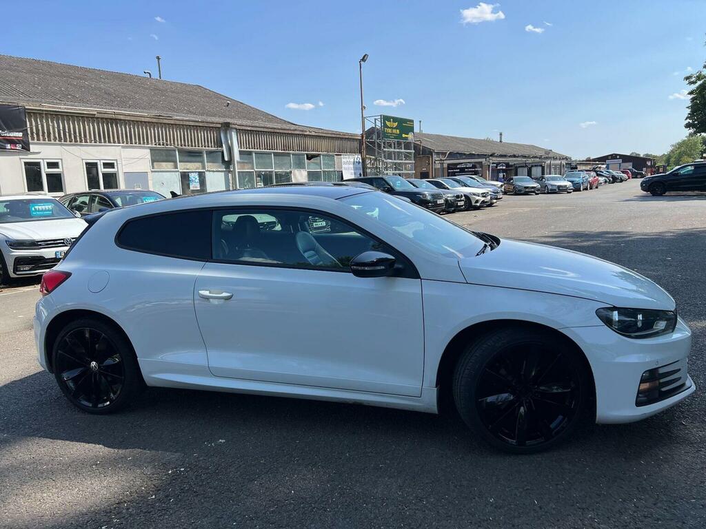 Volkswagen Scirocco 2.0 Tdi Bluemotion Tech R-line Black Edition Euro White #4
