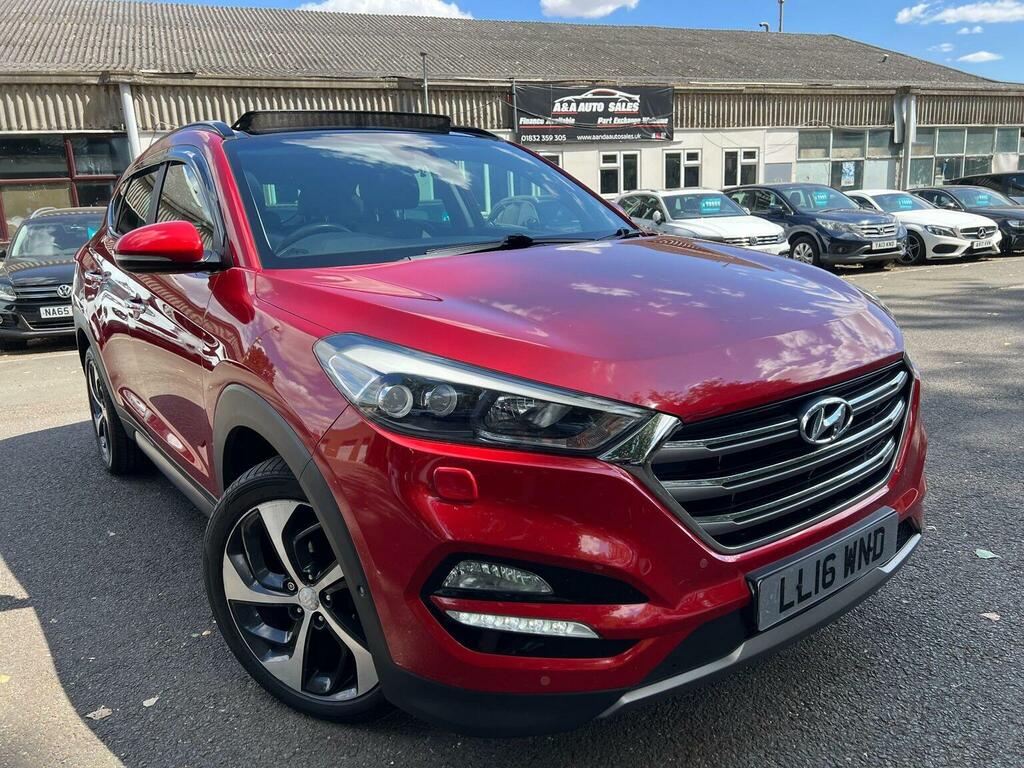 Hyundai Tucson 2.0 Crdi Premium Se 4Wd Euro 6 Red