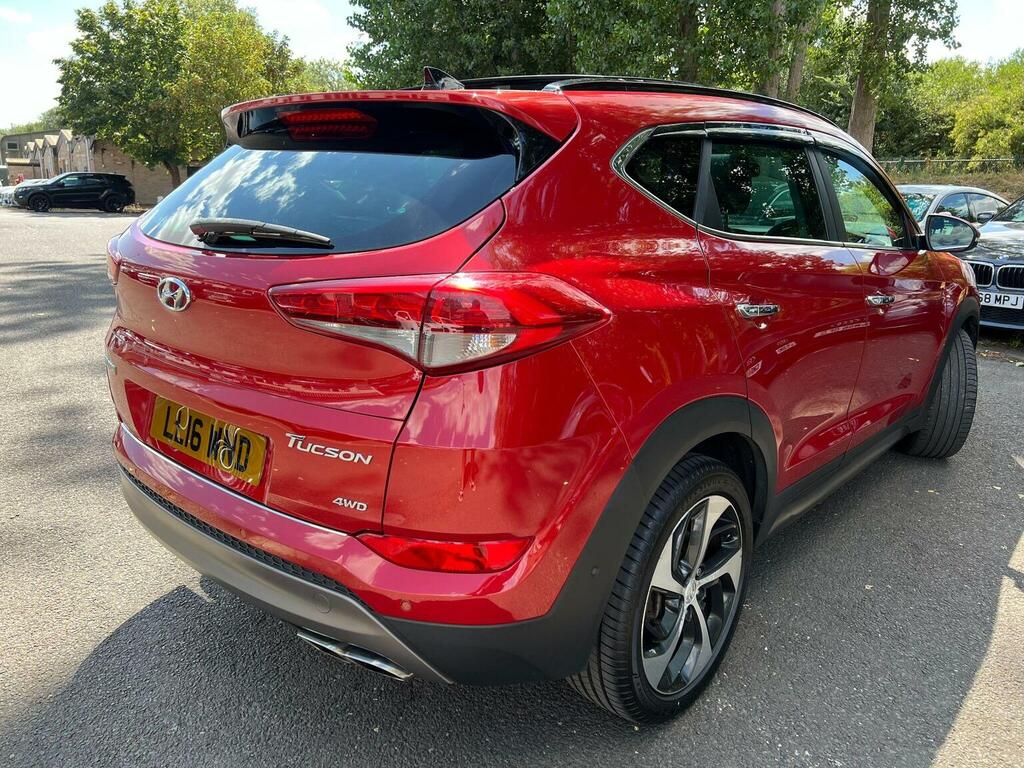 Hyundai Tucson 2.0 Crdi Premium Se 4Wd Euro 6 Red #6