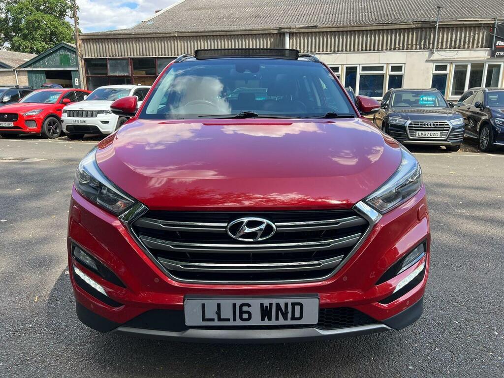 Hyundai Tucson 2.0 Crdi Premium Se 4Wd Euro 6 Red #2