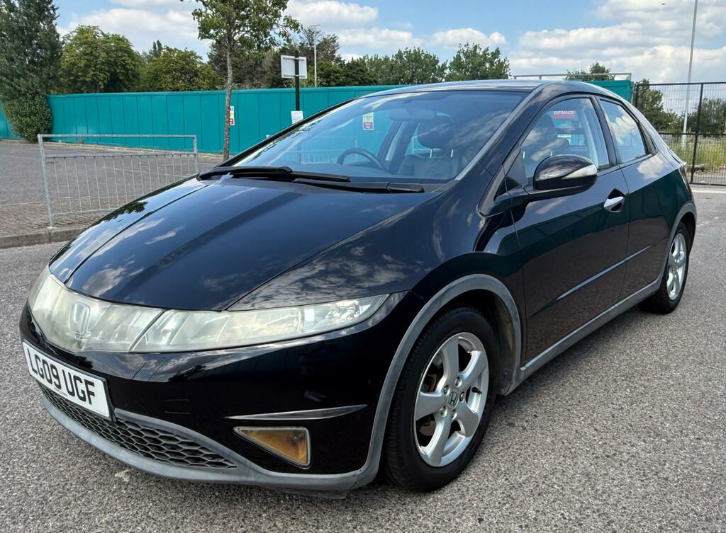 Honda Civic Se Black #3