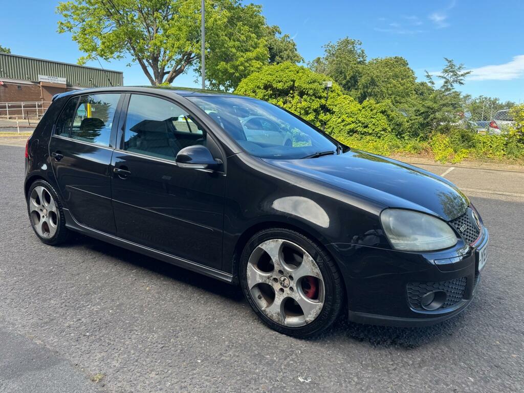 Volkswagen Golf Gti YE06LCL Black #3