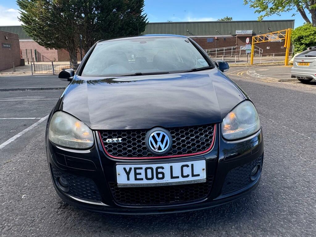 Volkswagen Golf Gti YE06LCL Black #4