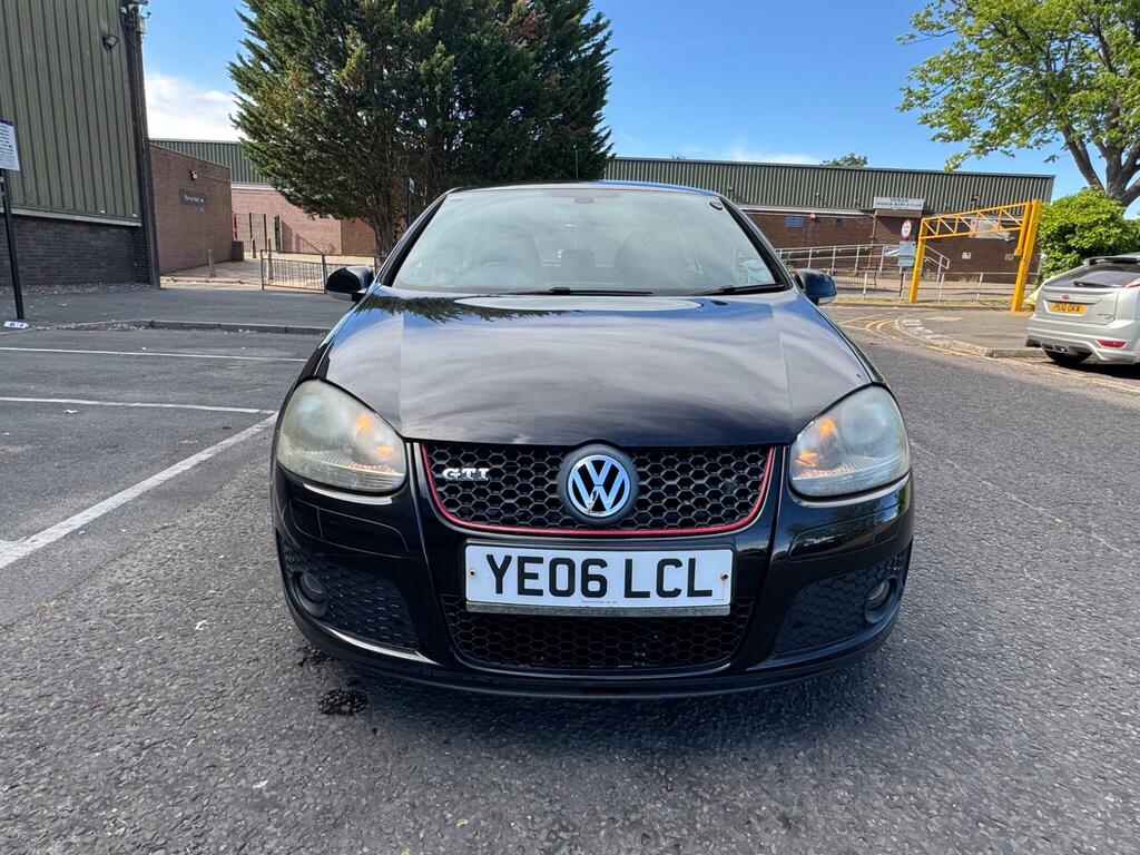 Volkswagen Golf Gti YE06LCL Black #2