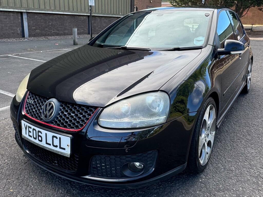 Volkswagen Golf Gti Black