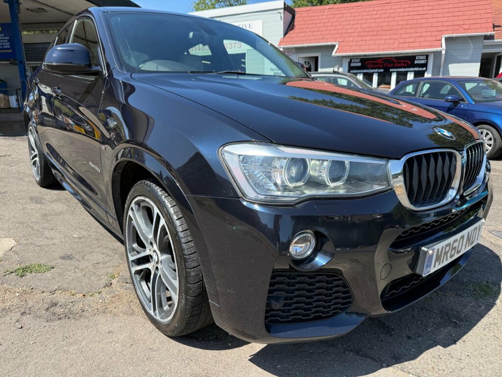 BMW X4 2.0 20D M Sport Xdrive Euro 6 Ss Black