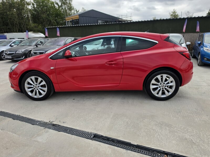Vauxhall Astra GTC 1.4-Astra-gtc-sri-ss-3dr Red #6