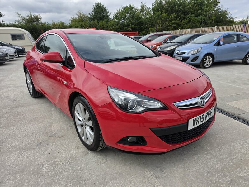 Vauxhall Astra GTC 1.4-Astra-gtc-sri-ss-3dr Red