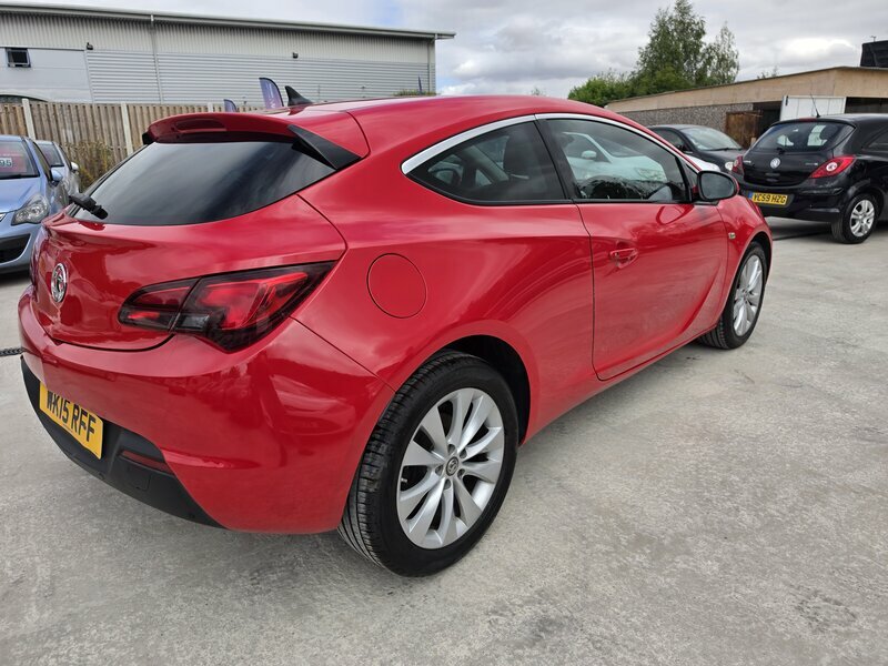 Vauxhall Astra GTC 1.4-Astra-gtc-sri-ss-3dr Red #3