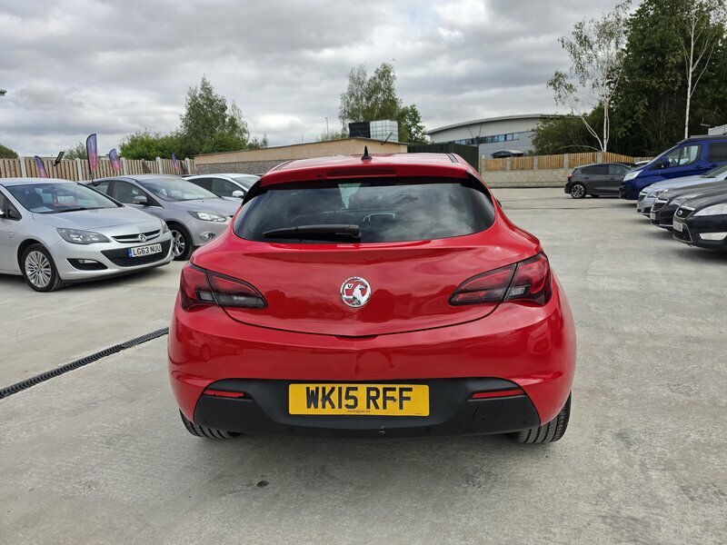 Vauxhall Astra GTC 1.4-Astra-gtc-sri-ss-3dr Red #4