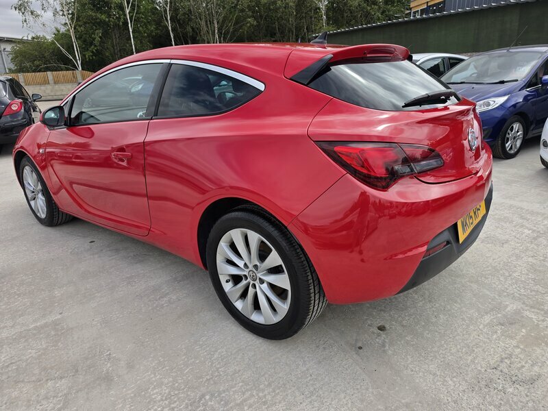 Vauxhall Astra GTC 1.4-Astra-gtc-sri-ss-3dr Red #5