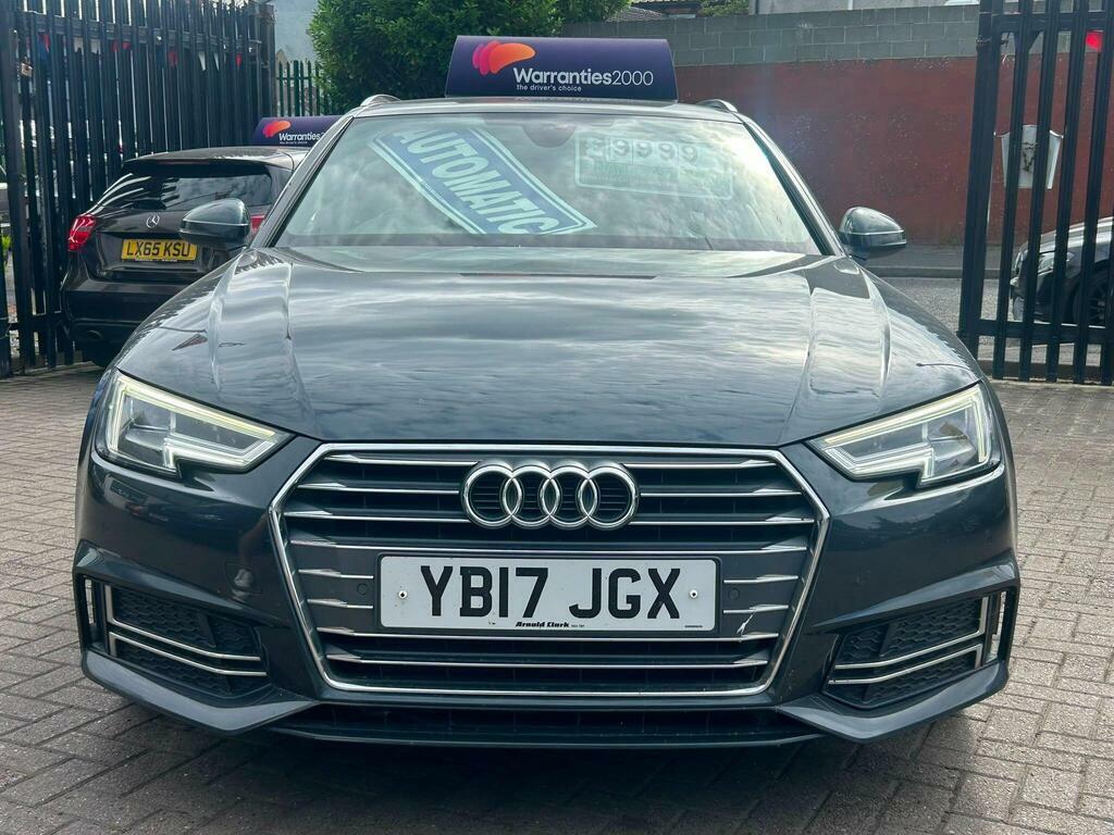 Audi A4 Avant 2.0 Tdi Ultra S Line S Tronic Euro 6 S S YB17JGX Grey #2