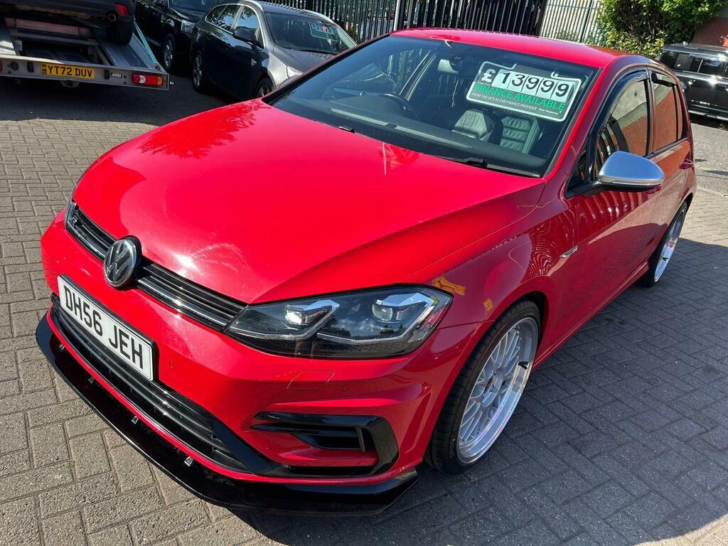 Volkswagen Golf 2.0 Tsi Bluemotion Tech R 4Motion Euro 6 S S DH56JEH Red #3