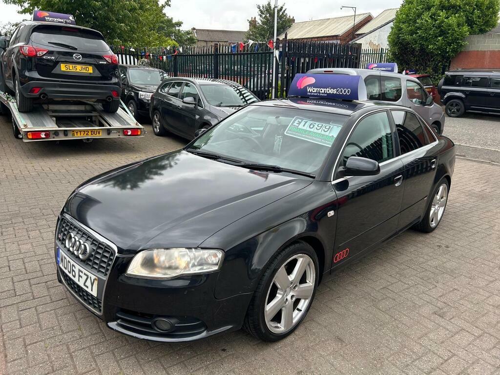 Audi A4 2.0 Tdi S Line Black #3