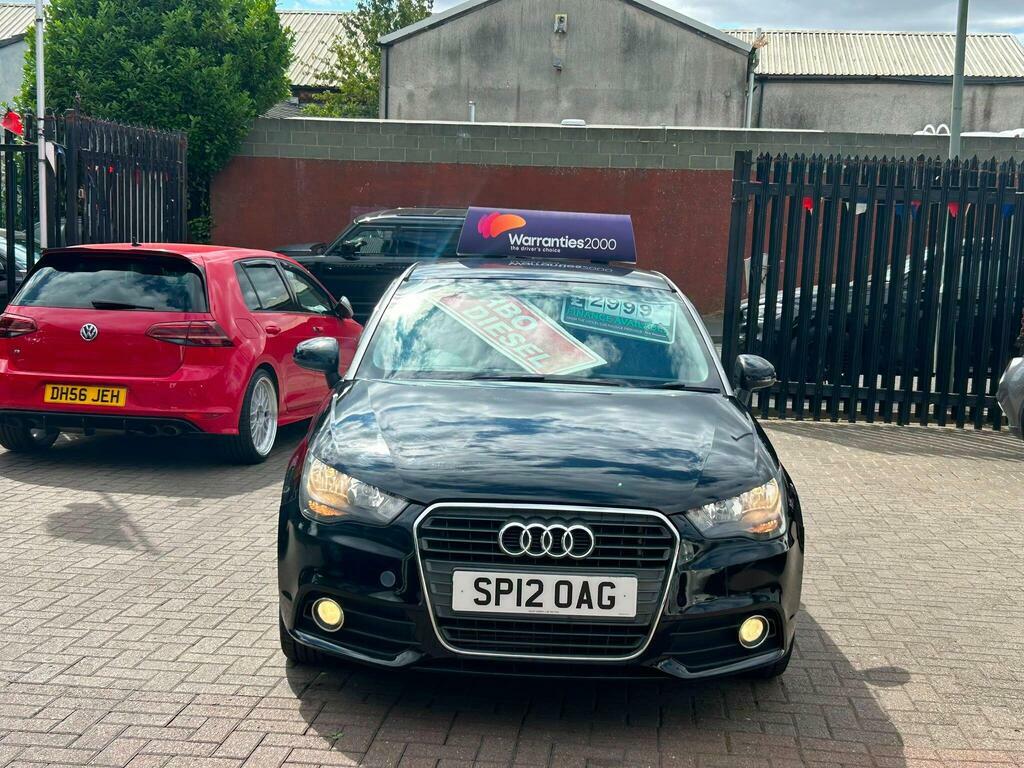 Audi A1 1.6 Tdi Sport Euro 5 S S Black #2