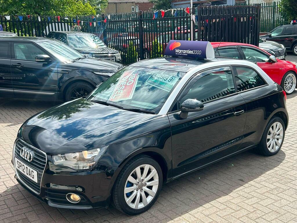 Audi A1 1.6 Tdi Sport Euro 5 S S Black #3