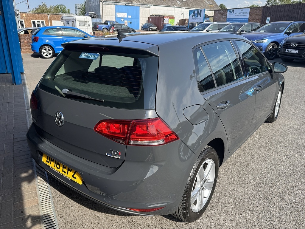 Volkswagen Golf Tdi Bluemotion Tech Match Edition U15491530 Ulez DP16EPZ Grey #5