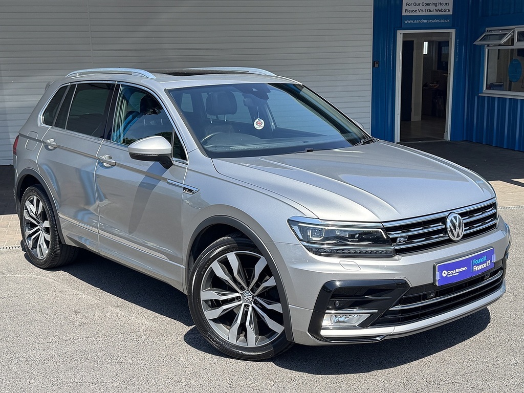 Volkswagen Tiguan Tdi Bluemotion Tech R-line U15491536 Silver