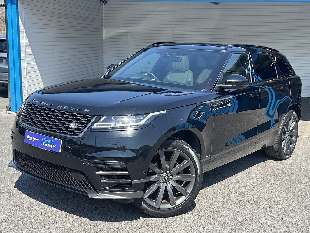 Land Rover Range Rover Velar D240 R-dynamic Hse U15491548 Ulez OV68UET Black #3
