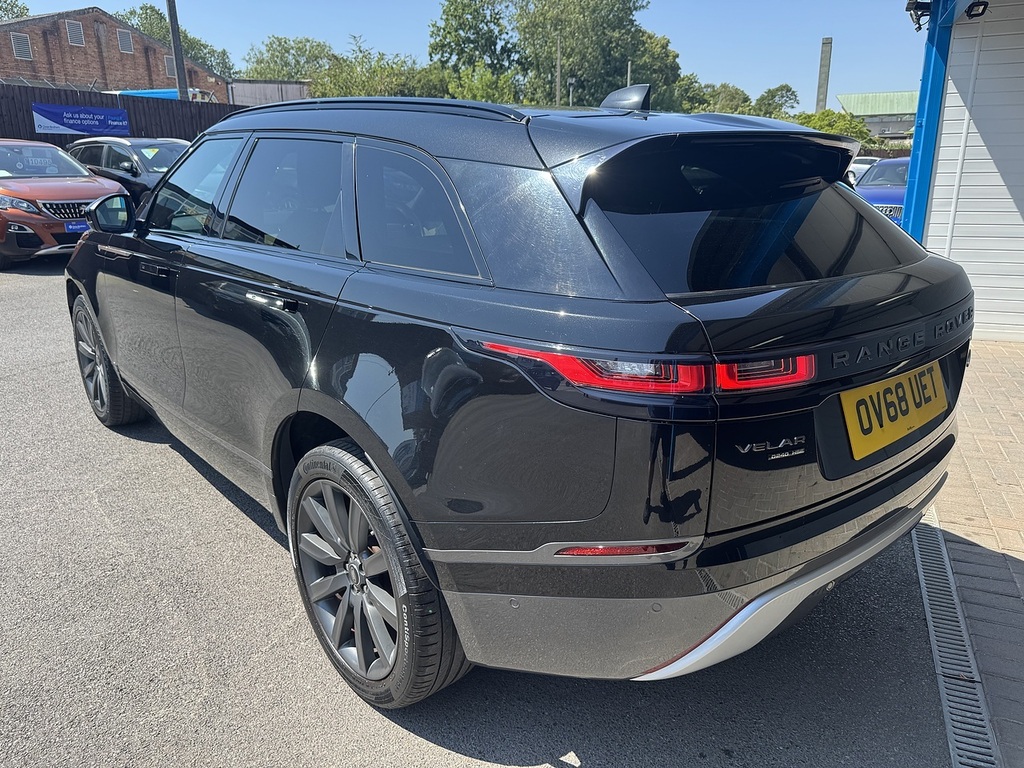 Land Rover Range Rover Velar D240 R-dynamic Hse U15491548 Ulez OV68UET Black #6