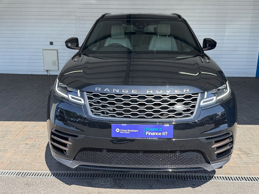 Land Rover Range Rover Velar D240 R-dynamic Hse U15491548 Ulez OV68UET Black #2