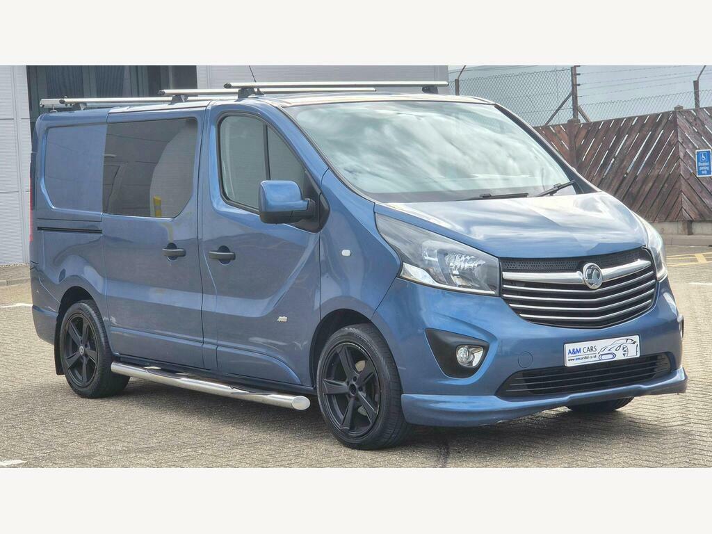 Vauxhall Vivaro 1.6 Cdti 2900 Biturbo Sportive Crew Van L1 H1 Euro Blue #5
