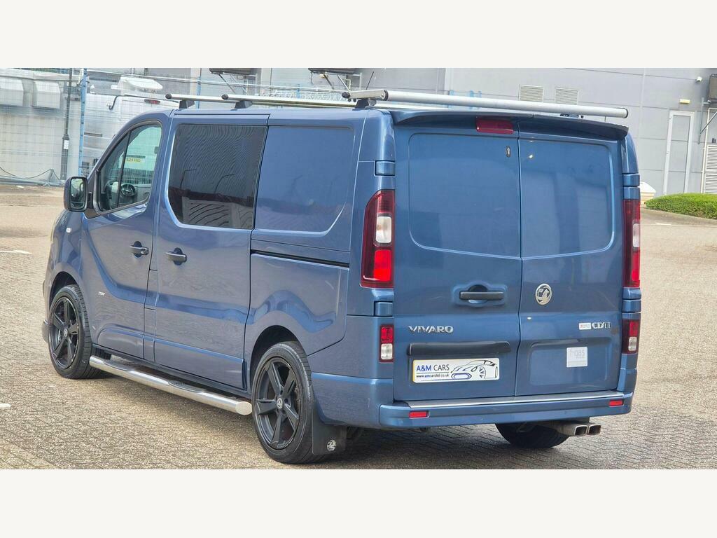 Vauxhall Vivaro 1.6 Cdti 2900 Biturbo Sportive Crew Van L1 H1 Euro Blue #4
