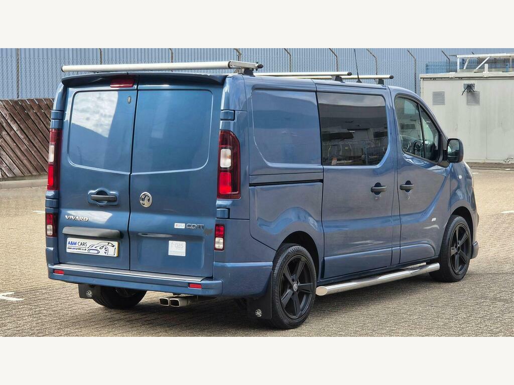 Vauxhall Vivaro 1.6 Cdti 2900 Biturbo Sportive Crew Van L1 H1 Euro Blue #3