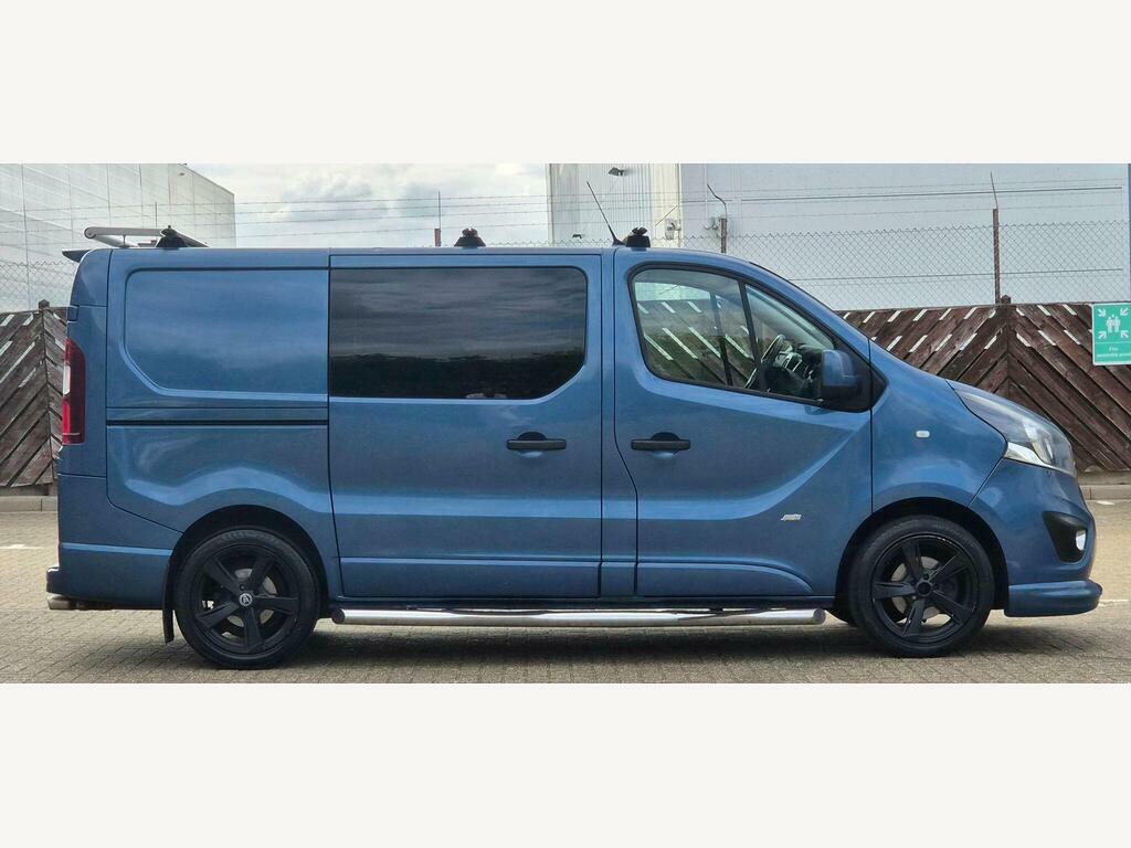 Vauxhall Vivaro 1.6 Cdti 2900 Biturbo Sportive Crew Van L1 H1 Euro Blue #6