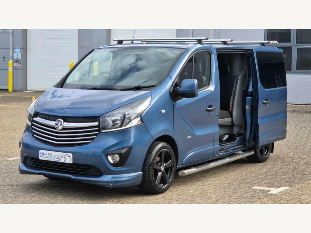 Vauxhall Vivaro 1.6 Cdti 2900 Biturbo Sportive Crew Van L1 H1 Euro Blue
