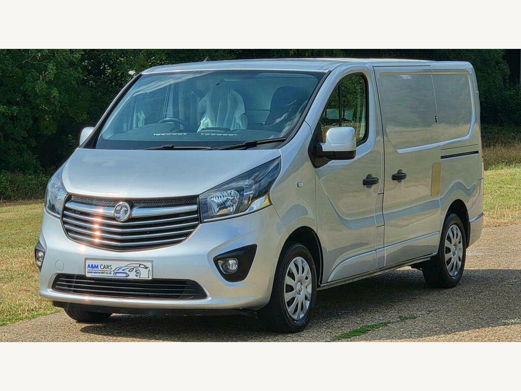 Vauxhall Vivaro 1.6 Cdti 2700 Biturbo Ecotec Sportive L1 H1 Euro 6 Silver
