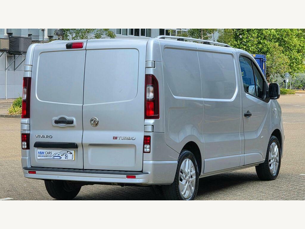 Vauxhall Vivaro 1.6 Cdti 2700 Biturbo Limited Edition Nav L1 H1 Eu Silver #4