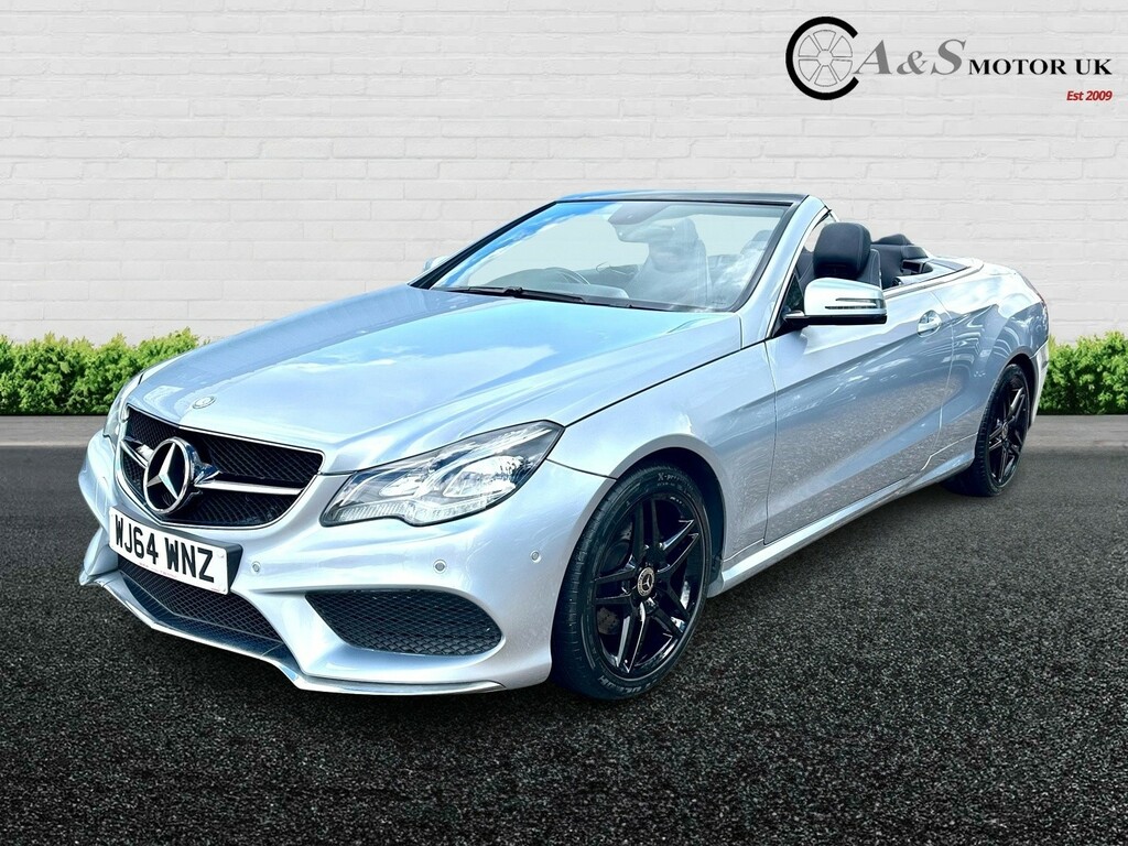 Mercedes-Benz E Class Convertible 2.1 E220 Cdi Amg Sport 201464 Silver