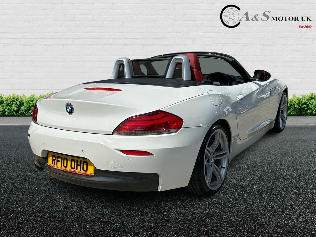 BMW Z4 Convertible 2.5 Z4 Sdrive23i M Sport Roadster 201 RF10OHO White #4
