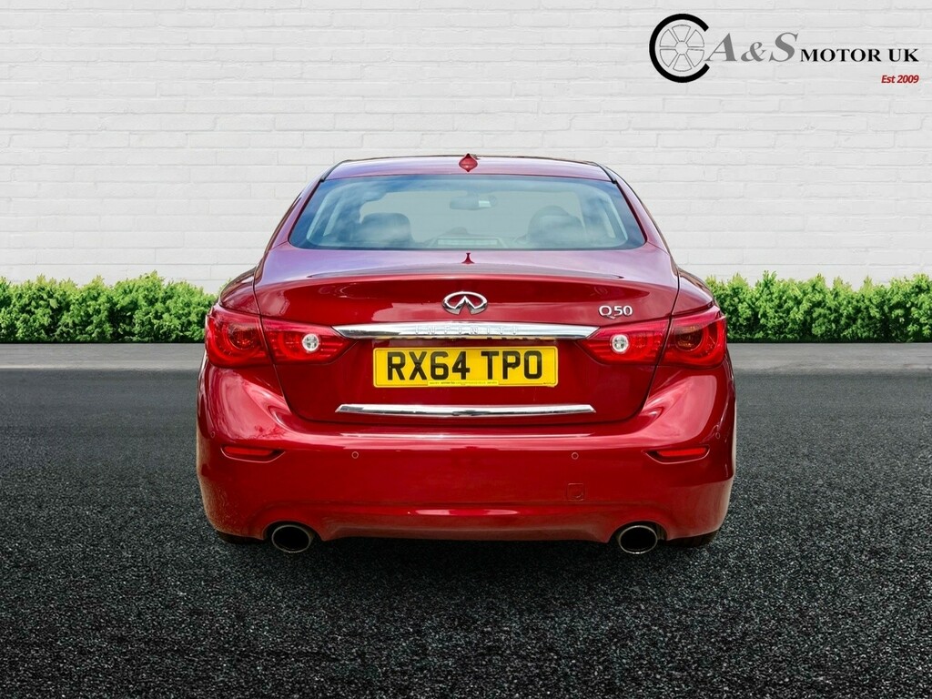 Infiniti Q50 Saloon 2.0 T Sport 201464 Red #5